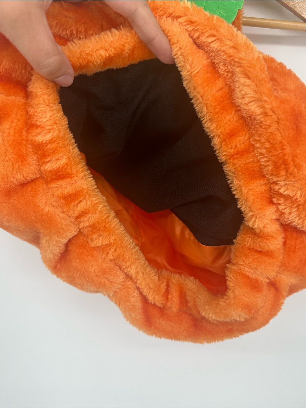 Unisex Toddler Child 3T Plush Pumpkin Feed Me Halloween Costume - Picture 5 of 6